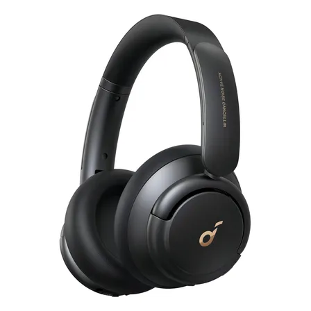 Fone De Ouvido Bluetooth Soundcore Anker Q30 Sem Fio Headphone Cancelamento De Ruído Anc Híbrido Headset Para Viagem Trabalho Estudo Gamer Hi-Res 60h Bateria App Carga Rápida Dobrável Conforto, Preto
