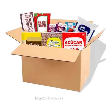 Cesta Básica Econômica Itens Básicos - 9 Itens