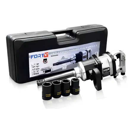 Chave Parafusadeira Impacto Pneumática FortG Pro 1 Pol 3900 RPM 2400Nm