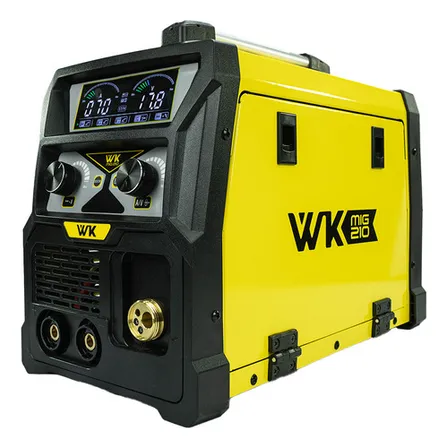 Máquina De Solda Inversora WK 210A MIG MMA TIG Lift 3 Em 1 IGBT Com E Sem Gás