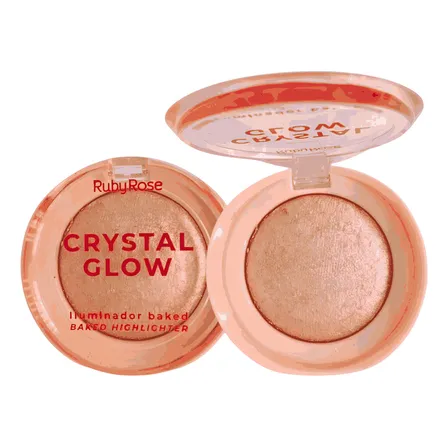 Iluminador Baked Crystal Glow Ruby Rose - Pink Champagne