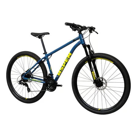 Bicicleta Aro 29 Caloi Aspen Freio Hidraulico 24 Velocidades Cor Azul Tamanho Do Quadro 17
