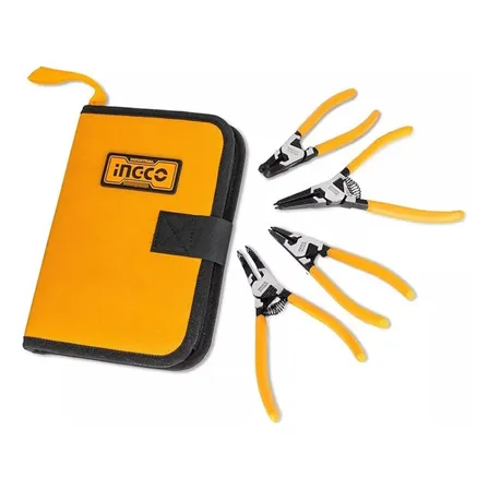 Jogo De Alicates Para Anéis 4 Peças Hccps26180 Ingco