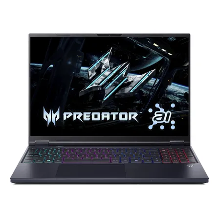 Notebook Gamer Predator Helios Neo 16 PHN16-73-96SW Com IA Intel® Core™ Ultra 9 275HX 32GB 1TB SSD Nvidia RTX5070 GDDR7 WQXGA 16 Windows 11 Home