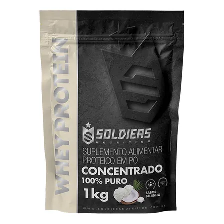 Whey Protein Concentrado 100% Puro - On / Optimum Sabor Beijinho