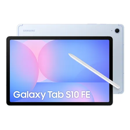 Tablet Samsung Galaxy Tab S10 FE WiFi, 128GB, 8GB, Tela 10.9" 90Hz, S Pen e Capa Inclusas Azul