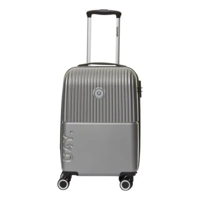 Mala De Viagem Masculina E Feminina De Bordo Pop Capacidade 10l Cor Prata Up4you