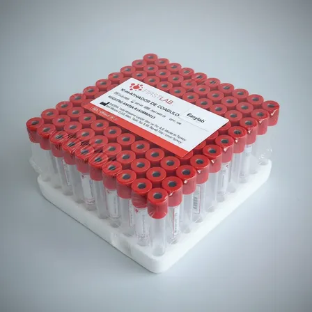 Tubo De Coleta Ativador De Coágulo 10ml (100unid) - Firstlab