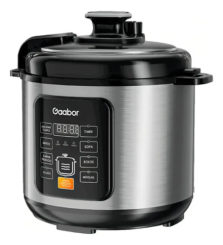 Gaabor Panela De Pressão Elétrica Orion Rc-s60e02a Cor Inox Frequência 60 Hz