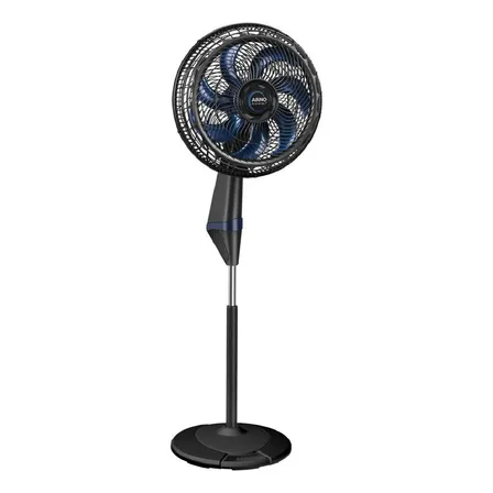 Ventilador De Coluna 40cm Arno X-treme 7, 7 Pás, 150w Ve7c Estrutura Preto Material Das Pás Plástico
