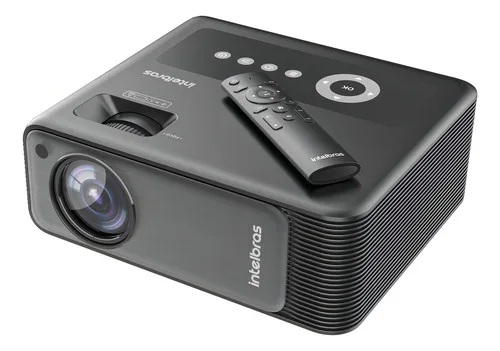Projetor Full Hd Intelbras 7400 Lúmens Pfl6520 Preto