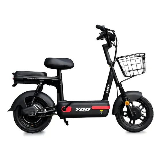 Bicicleta Elétrica Yoo Mobility Y-200 350w Farol Led Scooter