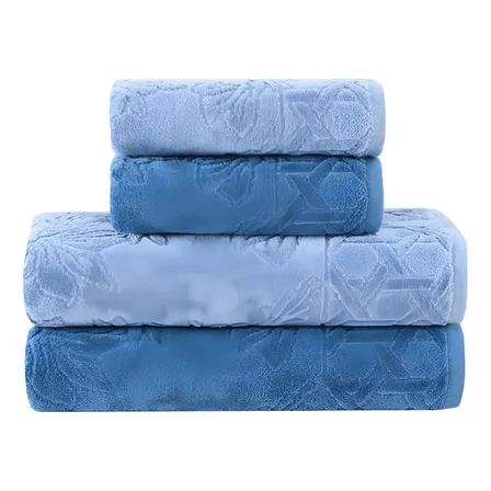 Jogo De Toalhas Banho Village Com 4 Peças Buddemeyer