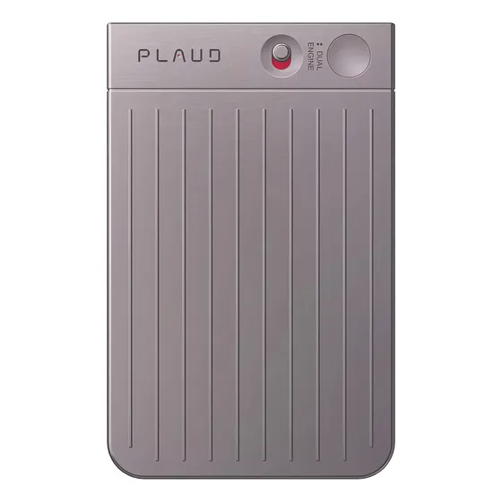 Gravador De Voz Digital Plaud Note 64gb Com Ia Chatgpt Cor Rosa-claro