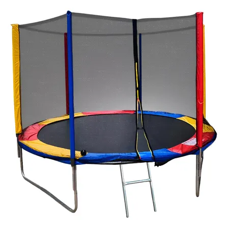 Cama Elástica Pula Pula 1,83m Lona Preta C/ Rede De Proteção ALL PULA PULA