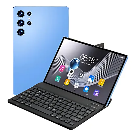 Tablet Milii Mil10 Android 13 6GB RAM 256GB 10.1" Azul com Teclado Bluetooth