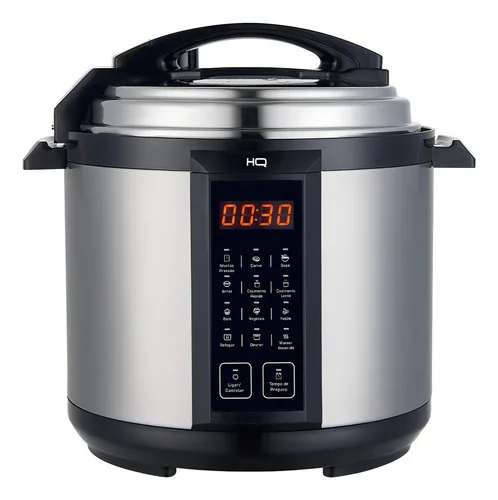 Panela De Pressão Elétrica Multi Digital Hq 6l Inox Hq-y6di