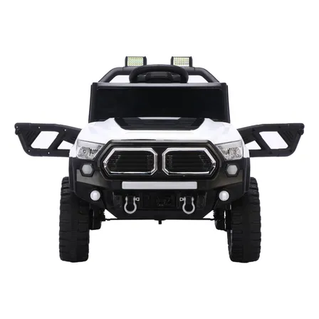Jipe Elétrico Infantil Bang Toys Black Hawk X 12V Branco