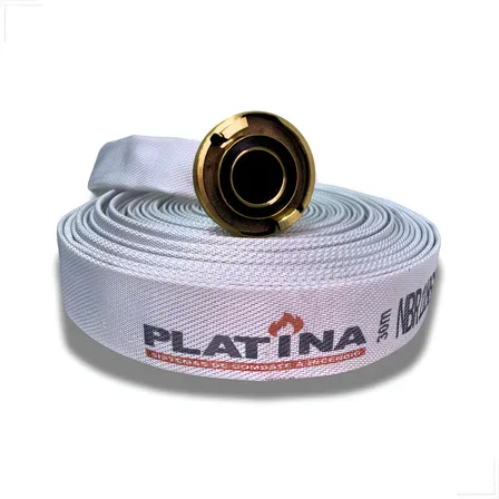 Mangueira De Incêndio 30 Metros Tipo 2 1.1/2 Platina