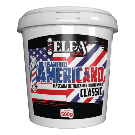Alisamento Americano Classic 500g Relaxamento Elfa 4men