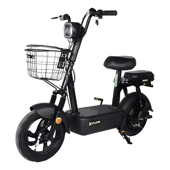 Bicicleta Scooter Elétrica Xplore 48v/ 12ah 500w Sem Cnh Preto