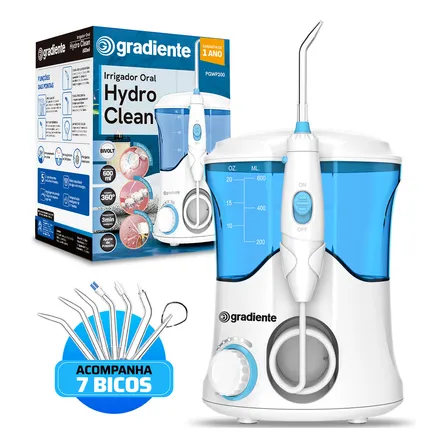 Irrigador Oral Gradiente PGWP200 Cor Branco