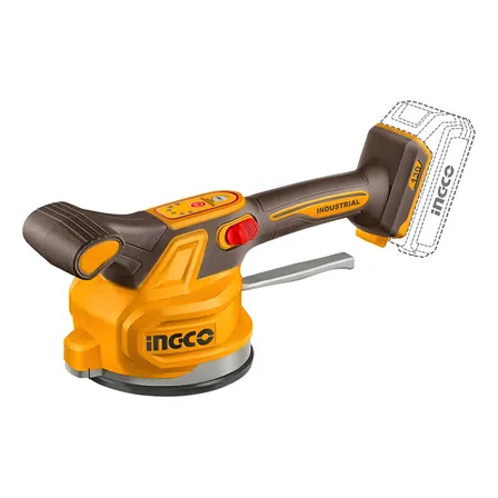 Ventosa vibratória autonivelante sem fio Solo 20v 60kg Bg