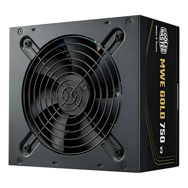 Fonte Cooler Master Mwe Gold 750 V3, 750w, Atx 3.1, 80 Plus