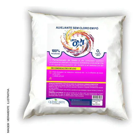 Ultra Oxi Alvejante Sem Cloro Em Pó 1kg - Quimicarte