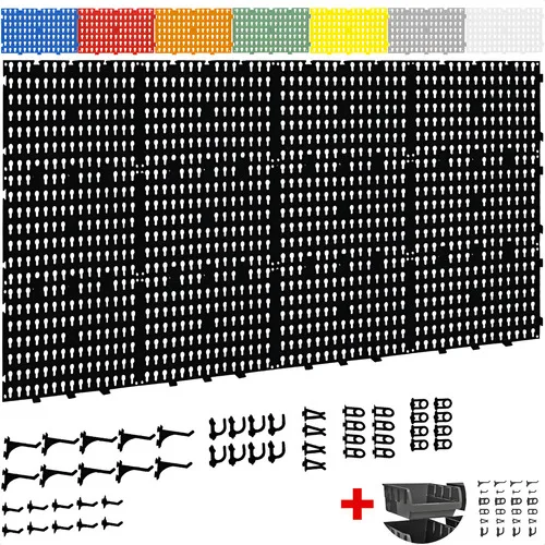 Painel Ferramentas Organizador Perfurado 118x52 + Brindes