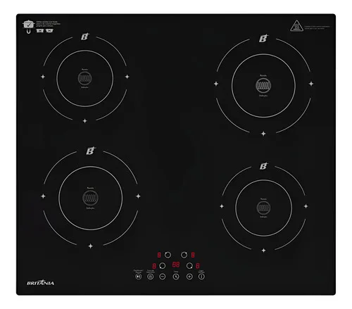 Cooktop De Indução Britânia 6000w Bcte40a