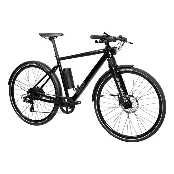 Bicicleta Elétrica Evibe Rush Marca Caloi Aro 700 Preta Tamanho M Motor 250w 36v Bateria De Lítio Removível Pedal Assistido
