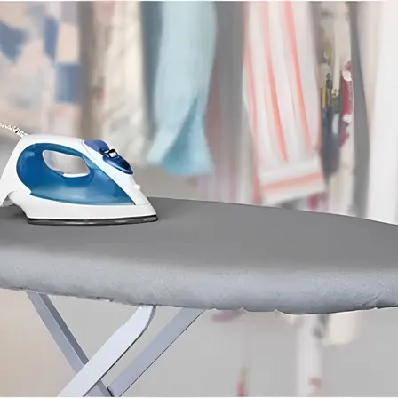 Forro Térmico Tábua Passar Roupa Capa Cinza Com Espuma Aluminizada Tamanho Ajustável (135x40) Clickstock