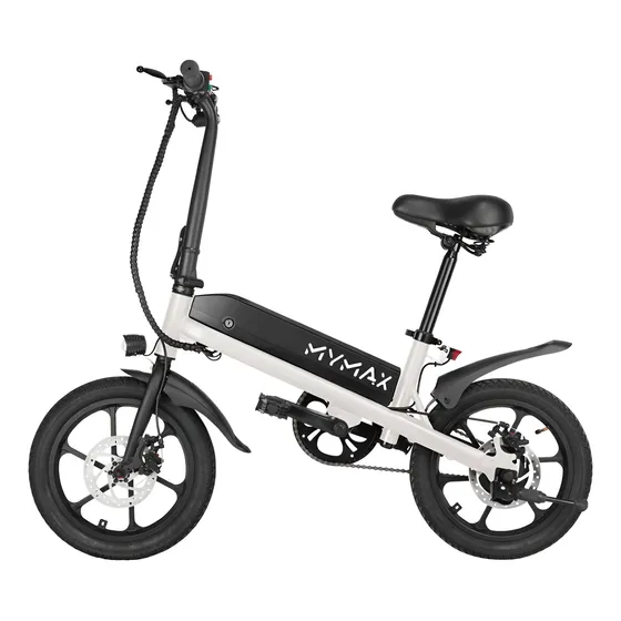 Bicicleta Elétrica Dobrável Mymax Myway 4.0 Aro 16 250W Bateria 7.8Ah
