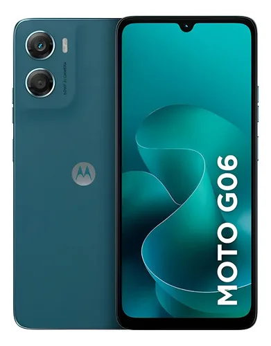 Smartphone Motorola Moto G06 4g 6.9pol 128gb 4gb Câmera 50mp Azul
