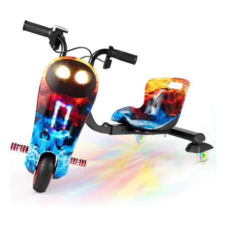 Brinquedo Infantil Elétrico De Três Rodas Carro De Deriva Az 36v Carrinho Música Voltagem Do Carregador 127/220v 20km/h