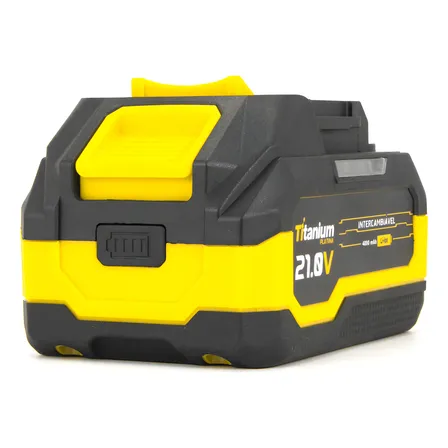 Bateria 21V 4000mAh Ferramentas Profissionais Titanium Platina