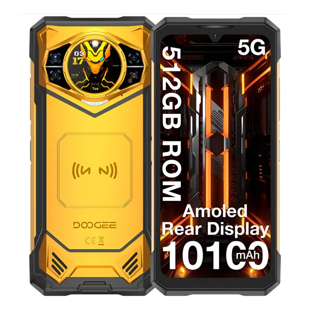 Smartphone Doogee S200x 32/512gb Resistente S62 Pro Dual Sim Amarelo