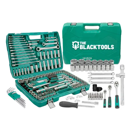 Chave Estruturada Tsk151 The Black Tools 10-32mm Fosco Aço Prateado