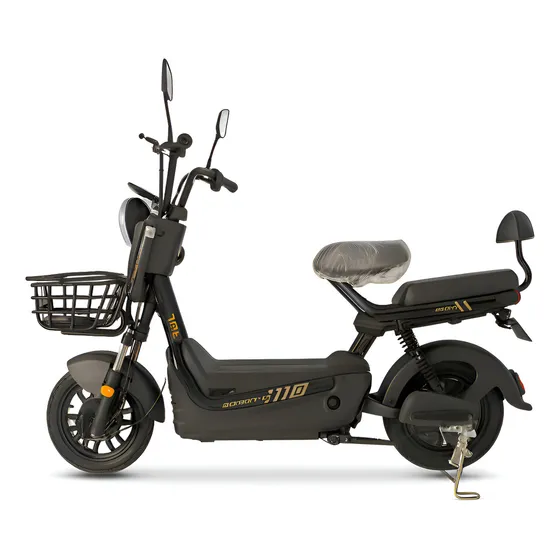 Scooter Elétrica Zurbe M8 Pro 800W Bateria Lítio 48V 25Ah Preto