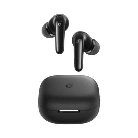 Fone De Ouvido Bluetooth Soundcore P31i Sem Fio In Ear Fone Bluetooth Cancelamento De Ruído Anc Bass Hi-res Microfone Chamadas Academia Corrida Tradutor Ia Original Tws Bateria 50h Cor Preto