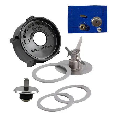 Kit Lâmina Para Liquidificador Oster 4 Pontas C/ + Base E Anel Vedação Lamina Copo P/ Liquidificador Oster 04 Facas Compatível Lâmina 4 Pontas Vedação Compatível Com Liquidificador Oster Lâmina Inox