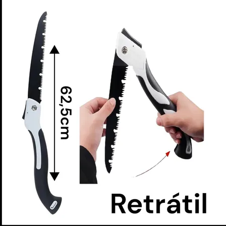 Serra Serrote Dobrável Poda Madeira Arvore Camping Grande