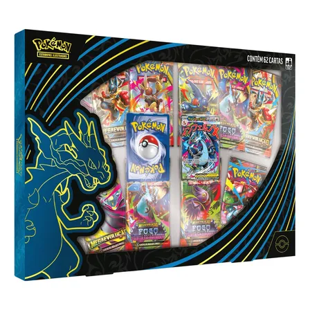 Box Pokémon Mega Charizard X Ex
