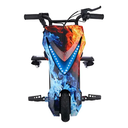 Patinete Elétrico 3 Rodas Triciclo Infantil Drift 350w 65kg Cor Fogo E Água