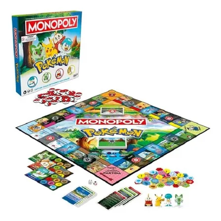 Jogo De Tabuleiro Monopoly Pokémon Edition Treinador Hasbro