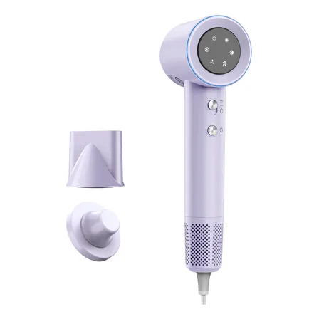 Secador De Cabelo Gokoco De Alta Velocidade 110v Cor Lavanda