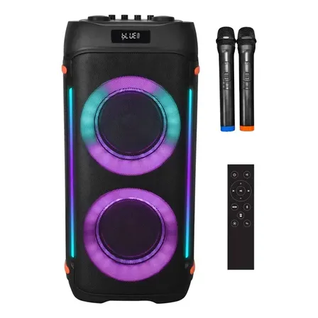 Caixa Som Philco Extreme 1200w Connection Tws Pcx6900 2 Mic Preto