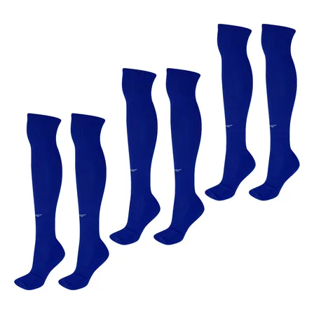 Kit 3 Pares Meião Futebol Futsal Penalty Adulto Matis Cor 3 Marinho Tamanho 33-38