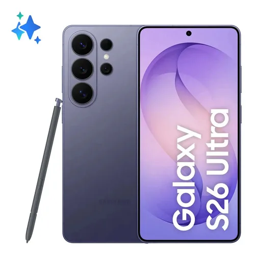 Samsung Galaxy S26 Ultra, 512gb, 12gb, Câmera Quádrupla Violeta